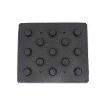 Φόρμα για Βάφλες κυματιστή 48/36 mm 13 τεμάχια MAX-09374329