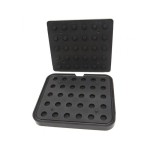 Φόρμα για Βάφλες κυματιστή 30/27 mm 30 τεμαχίων MAX-09374330