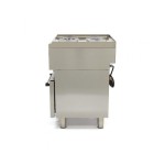 Ηλεκτρική επαγγελματική κουζίνα με 4 καυστήρες διπλής μονάδας 60cm βάθος και με φούρνο MAX-09391540