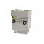 Ηλεκτρική επαγγελματική κουζίνα με 4 καυστήρες διπλής μονάδας 60cm βάθος και με φούρνο MAX-09391540