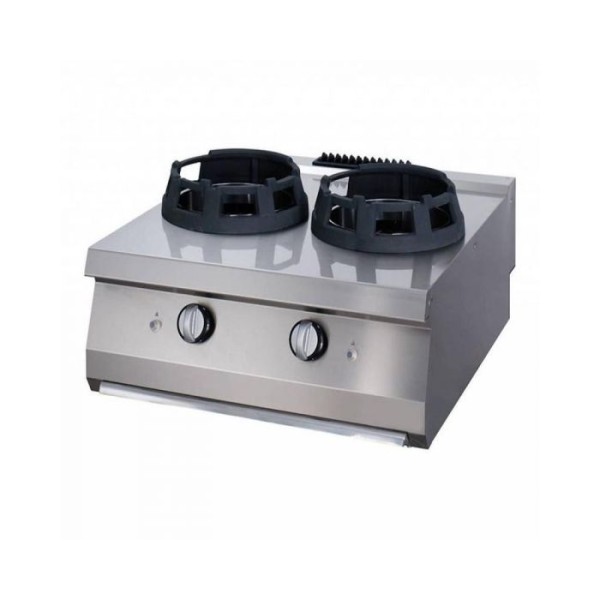 Μαγειρείο Wok βαρέως τύπου διπλό αερίου MAX-09396006