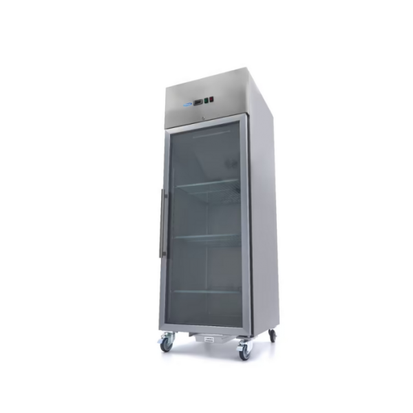 Ψυγείο θάλαμος μονός 600L με γυάλινη πόρτα 68χ80χ200 MAX-09400001