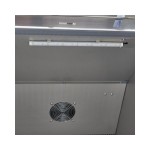 Καταψύκτης με ανοξείδωτο χάλυβα και 3 ρυθμιζόνεμα ράφια 600L MAX-09400006 68X80X200