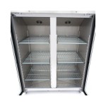 Καταψύκτης 1200L 6 ρυθμιζόμενα ράφια 2/1 GN MAX-09400016 134 x 80 x 198 cm