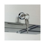 Ψυγείο 700L 3 ρυθμιζόμενα ράφια 2/1 GN ανοξείδωτου χάλυβα με ρόδες MAX-09400030 745X830X2020