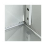 Καταψύκτης 700L με 1 γυάλινη πόρτα και 3 ρυθμιζόμενα ράφια και ροδάκια MAX-09400035 745X830X2020