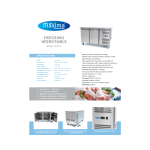 Ψυγείο πάγκος κατάψυξη 2 πόρτες 136χ70χ86 MAX-09400390