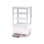 Βιτρίνα ψυχόμενη επιτραπέζια λευκή 58L 43Χ39Χ81 MAX-09400800