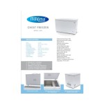 Κατάψυξη μπαούλο 345L 127,5x74x82,5 MAX-09402350