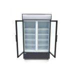 Βιτρίνα ψυχόμενη επιτραπέζια λευκή 700L MAX-09404025