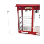 Μηχανή ποπ κορν 150gr με βιτρίνα θέρμανσης MAX-09506006