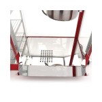 Μηχανή ποπ κορν 150gr με βιτρίνα θέρμανσης MAX-09506006