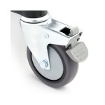 Καροτσάκι σερβιρίσματος με 3 πλαστικά ράφια 86.5x42.5cm MAX-09507001