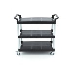 Καροτσάκι σερβιρίσματος με 3 πλαστικά ράφια 103x50.5cm MAX-09507002