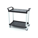 Καροτσάκι σερβιρίσματος με 2 πλαστικά ράφια 103x50.5cm MAX-09507004