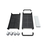 Καροτσάκι σερβιρίσματος με 2 πλαστικά ράφια 103x50.5cm MAX-09507004