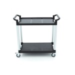 Καροτσάκι σερβιρίσματος με 2 πλαστικά ράφια 103x50.5cm MAX-09507004