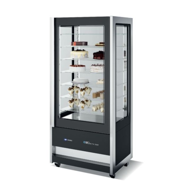 Βιτρίνα συντήρηση πανοραμική CRISTAL TOWER 93 RV TN BLACK 