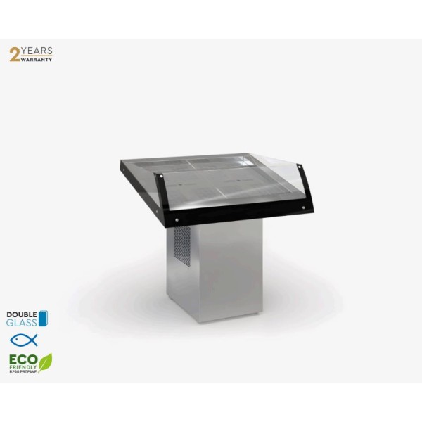 Ψυγείο Βιτρίνα Ψαριέρα επιδαπέδια 102χ92χ110 εκ ID-PSAR102Η