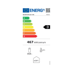 Ψυγείο βιτρίνα συντήρηση επιδαπέδιο μαύρο back bar 700121 60x50x85 εκ