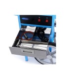 Επαγγελματικη μηχανη μαλλι της γριας – Ø 52cm - Μπλε με καρότσι MAX-09506003