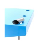 Επαγγελματικη μηχανη μαλλι της γριας – Ø 52cm - Μπλε με καρότσι MAX-09506003