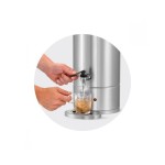 Βραστήρας νερού 9 Lt με διπλά τοιχώματα (Inox design) 200073