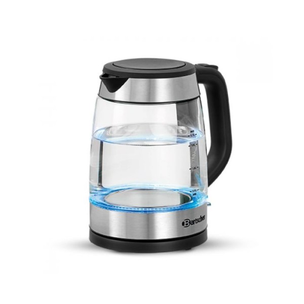 Βραστήρας νερού διάφανος 1,7 Lt με φωτιζόμενη βάση 200096