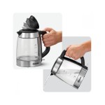 Βραστήρας νερού διάφανος 1,7 Lt με φωτιζόμενη βάση 200096