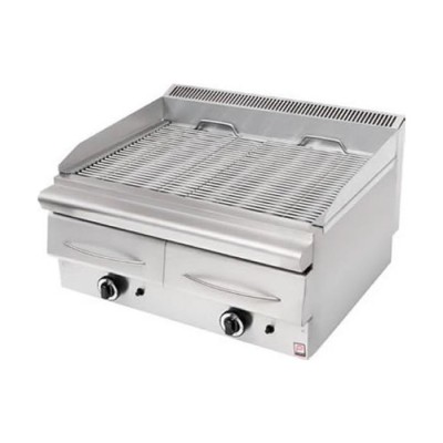 Γκριλ-σχάρα αερίου διπλή επιτραπέζια ΣΕΙΡΑ 70 80Χ70Χ34 εκ PN-GS 270 2000