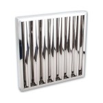 Ανοξείδωτο φίλτρο για φούσκες-καπέλα 49X50 εκ BM-FF00