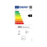 Ψυγείο βιτρίνα συντήρηση επιτραπέζιο μάυρο 43,2x49,6x66,8 εκ BC60