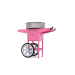 Επαγγελματικη μηχανη μαλλι της γριας – Ø 52cm - ΡΟΖ με καρότσι και καπάκι MAX-09506002