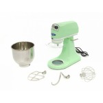 Επαγγελματικό πλανητικό ηλεκτρικό επιτραπέζιο μίξερ 7 λίτρων παστέλ πράσινο 42,5χ24χ42,5 εκ MAX-09300153