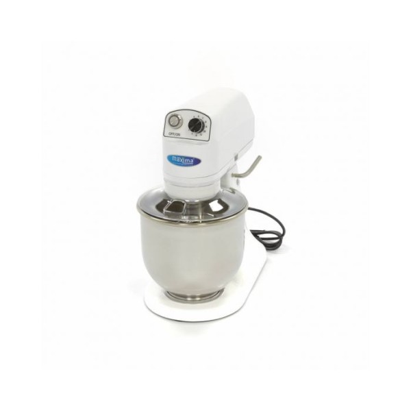 Επαγγελματικό πλανητικό ηλεκτρικό επιτραπέζιο μίξερ 7 λίτρων λευκό 42,5χ24χ42,5 εκ MAX-09300154