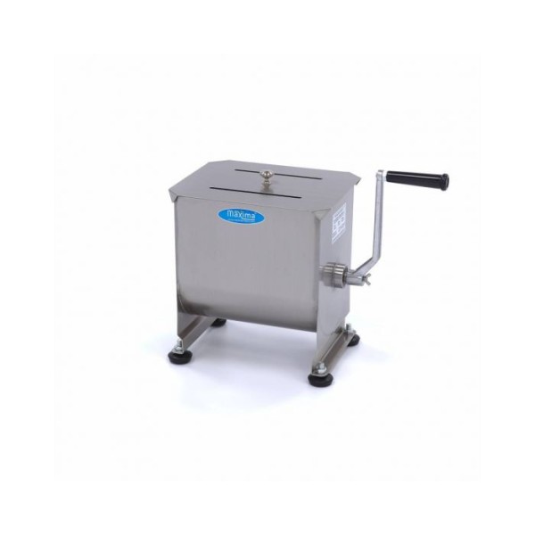 Επαγγελματικό ζυμωτήριο κρεάτων χειροκίνητο επιτραπέζιο ενός άξονα 10 λιτρων 30χ20χ31εκ MAX-09300440
