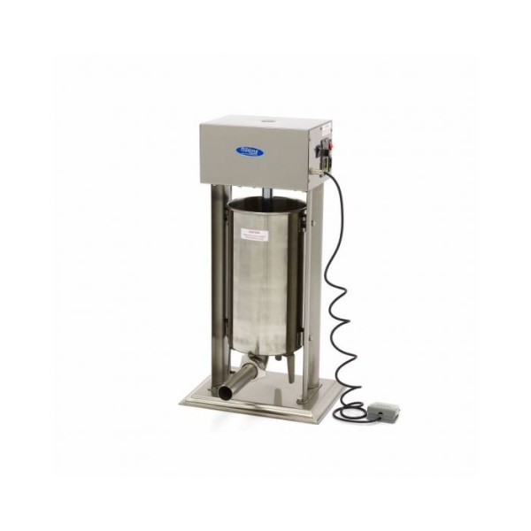 Επαγγελματικό αυτόματο γεμιστικό για λουκάνικα επιτραπέζιο ανοξείδωτο κάθετο 25L 43Χ33Χ91 εκ MAX-09300459