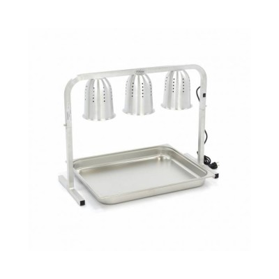 Επαγγελματική λάμπα θέρμανσης ηλεκτρική επιτραπέζια GN 1/1 (HOT CON) 35X79X56 εκ MAX-09362042