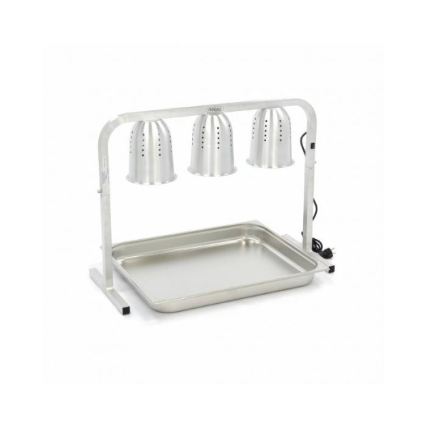 Επαγγελματική λάμπα θέρμανσης ηλεκτρική επιτραπέζια GN 1/1 (HOT CON) 35X79X56 εκ MAX-09362042