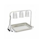 Επαγγελματική λάμπα θέρμανσης ηλεκτρική επιτραπέζια GN 1/1 (HOT CON) 35X79X56 εκ MAX-09362042