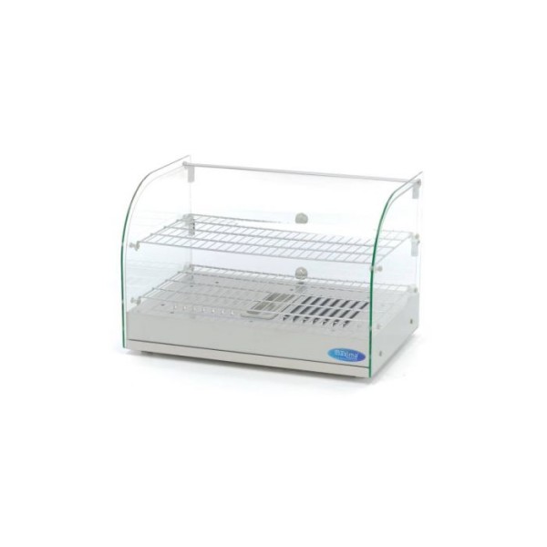 Επαγγελματική ηλεκτρική βιτρίνα θερμαινόμενη επιτραπέζια 55,4X37,6X37,6 εκ MAX-09400775
