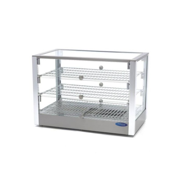 Επαγγελματική ηλεκτρική βιτρίνα θερμαινόμενη επιτραπέζια 70X40X50 εκ MAX-09400788