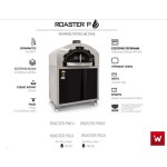 Επαγγελματικός φούρνος με ξύλα επιτραπέζιος ROASTER P VKN-ROASTER PW6 139X81,5X59 εκ