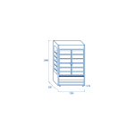 Ψυγείο Βιτρίνα 3NZ 12