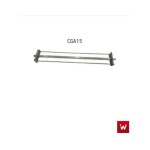 Επαγγελματική κοτοπουλιέρα με ξύλα-κάρβουνο για 36-42 κοτόπουλα VKN-POASTER PCFW16 160X105X193 εκ