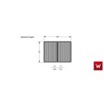 Επαγγελματική ψησταριά PARRILA κάρβουνου επιδαπέδια με ανύψωση VKN-ROASTER GP95C 115χ70χ151 εκ