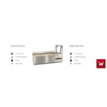 Επαγγελματική ψησταριά για 9 κοντοσούβλια επιδαπέδια κάρβουνου VKN-ROASTER K9SF 110X61X97/27 εκ