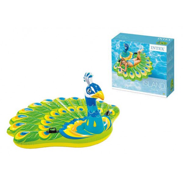 INTEX ΦΟΥΣΚΩΤΟ ΣΤΡΩΜΑ ΘΑΛΑΣΣΗΣ ΠΑΓΩΝΙ 193Χ163CM
