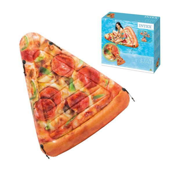 INTEX ΦΟΥΣΚΩΤΟ ΣΤΡΩΜΑ ΘΑΛΑΣΣΗΣ PIZZA 175X145CM