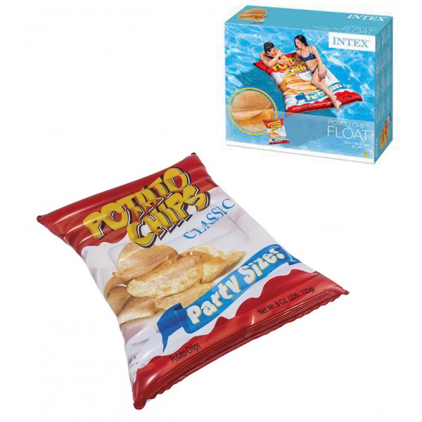 INTEX ΦΟΥΣΚΩΤΟ ΣΤΡΩΜΑ ΘΑΛΑΣΣΗΣ ΠΑΤΑΤΑΚΙΑ 178Χ140CM